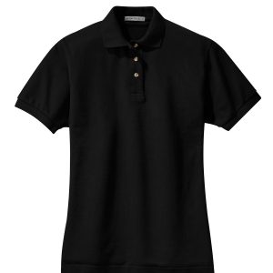 Port Authority Women's Heavyweight Cotton Pique Polo. L420