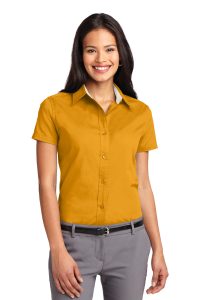 Port Authority Women's Short Sleeve Easy Care Shirt. L508