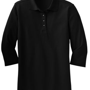 Port Authority Women's Silk Touch 3/4-Sleeve Polo. L562