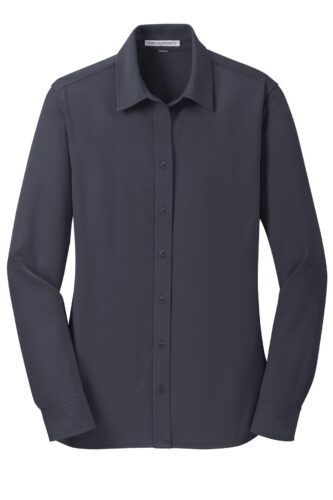 Port Authority Women's Dimension Knit Dress Shirt. L570