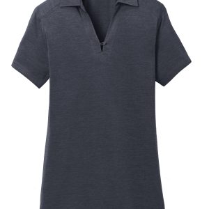 Port Authority Women's Digi Heather Performance Polo. L574