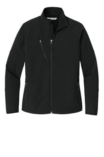 Port Authority Women's Textured Soft Shell Jacket. L705