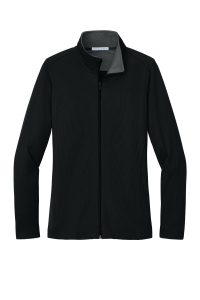 Port Authority Women's Vertical Texture Full-Zip Jacket. L805