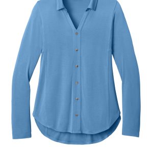 Port Authority Women's Luxe Knit Button Tunic LK5602