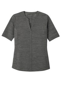 Port Authority Women's Stretch Heather Open Neck Top LK583