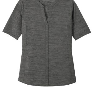 Port Authority Women's Stretch Heather Open Neck Top LK583