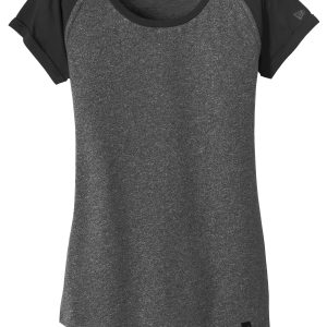 New Era Women's Heritage Blend Varsity Tee. LNEA107
