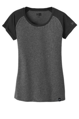 New Era Women's Heritage Blend Varsity Tee. LNEA107