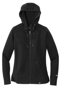 New Era Women's French Terry Full-Zip Hoodie. LNEA502
