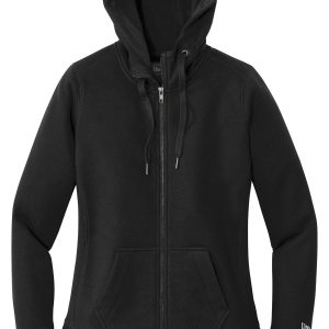 New Era Women's French Terry Full-Zip Hoodie. LNEA502