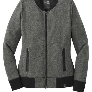 New Era Women's French Terry Baseball Full-Zip. LNEA503