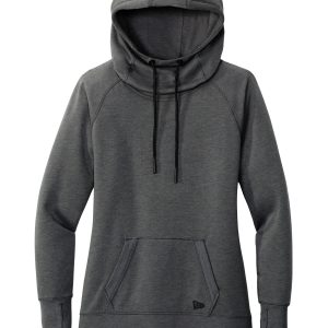New Era Women's Tri-Blend Fleece Pullover Hoodie. LNEA510