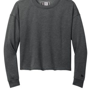 New Era Women's Tri-Blend Fleece Crop Crew LNEA514