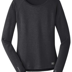 OGIO Women's Long Sleeve Pulse Crew. LOE321