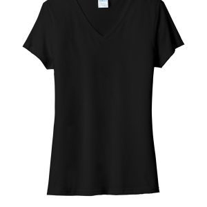 Port & Co Women's Tri-Blend V-Neck Tee. LPC330V