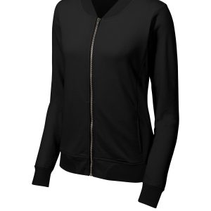 Sport-Tek Women's Lightweight French Terry Bomber LST274