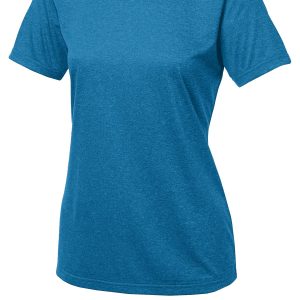 Sport-Tek Women's Heather Contender Scoop Neck Tee. LST360