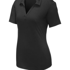 Sport-Tek Women's PosiCharge Tri-Blend Wicking Polo. LST405