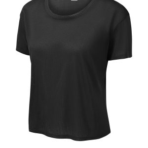 Sport-Tek Women's PosiCharge Draft Crop Tee. LST411