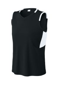 Sport-Tek Women's Club Sleeveless V-Neck LST441