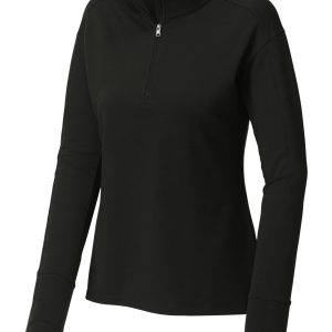 Sport-Tek Women's Sport-Wick Flex Fleece 1/4-Zip. LST561
