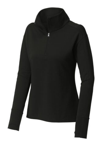 Sport-Tek Women's Sport-Wick Flex Fleece 1/4-Zip. LST561