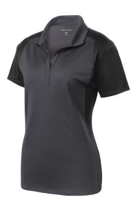 Sport-Tek Women's Colorblock Micropique Sport-Wick Polo. LST652