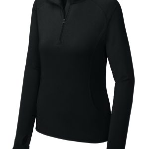 Sport-Tek Women's Sport-Wick Stretch 1/4-Zip Pullover. LST850