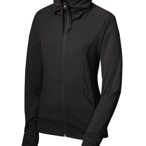 Sport-Tek Women's Sport-Wick Stretch Full-Zip Jacket. LST852
