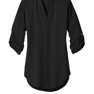 Port Authority Women's 3/4-Sleeve Tunic Blouse. LW701