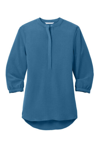 Port Authority Women's 3/4-Sleeve Textured Crepe Tunic LW713