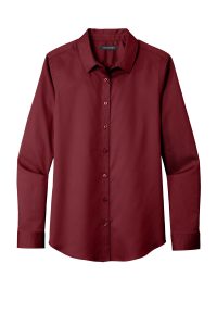 Port Authority Women's Long Sleeve SuperPro React Twill Shirt. LW808