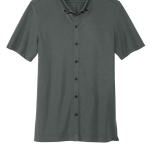 Mercer+Mettle Stretch Pique Full-Button Polo MM1006