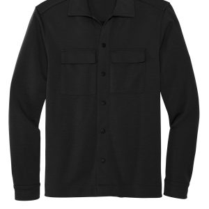 Mercer+Mettle Double-Knit Snap Front Jacket MM3004