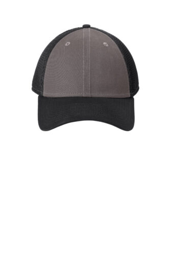 New Era Snapback Contrast Front Mesh Cap. NE204