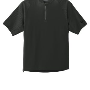 New Era Cage Short Sleeve 1/4-Zip Jacket. NEA600