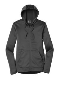 Nike Women's Therma-FIT Full-Zip Fleece Hoodie. NKAH6264