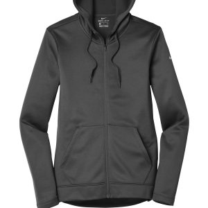 Nike Women's Therma-FIT Full-Zip Fleece Hoodie. NKAH6264