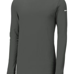 Nike Dri-FIT Cotton/Poly Long Sleeve Tee. NKBQ5230
