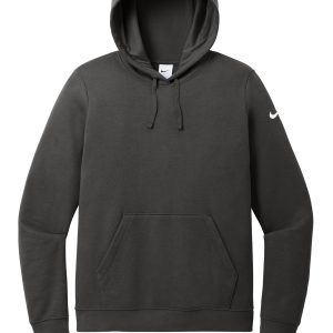 Nike Women's Club Fleece Sleeve Swoosh Pullover Hoodie NKFD9889