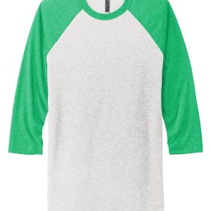Next Level Apparel Adult Tri-Blend 3/4-Sleeve Raglan Tee. NL6051