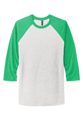 Next Level Apparel Adult Tri-Blend 3/4-Sleeve Raglan Tee. NL6051