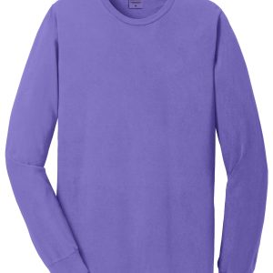Port & Co Beach Wash Garment-Dyed Long Sleeve Tee PC099LS