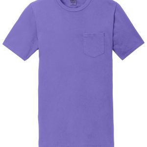 Port & Co Beach Wash Garment-Dyed Pocket Tee. PC099P