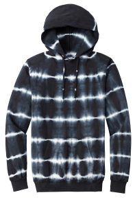 Port & Co Allover Stripe Tie-Dye Fleece PC143