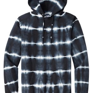 Port & Co Allover Stripe Tie-Dye Fleece PC143