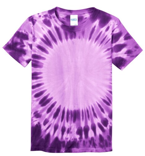 Port & Co Youth Window Tie-Dye Tee. PC149Y