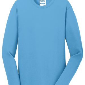 Port & Co Long Sleeve Performance Blend Tee. PC381LS