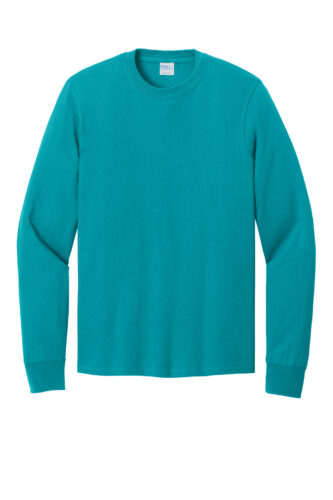 Port & Co Long Sleeve Core Cotton Tee. PC54LS