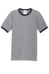 Port & Co Core Cotton Ringer Tee. PC54R